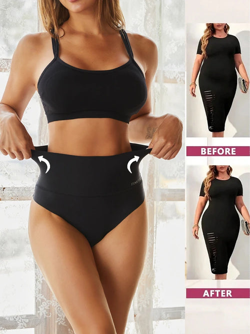 CurveVeil™ High-Waist Shaping Thong